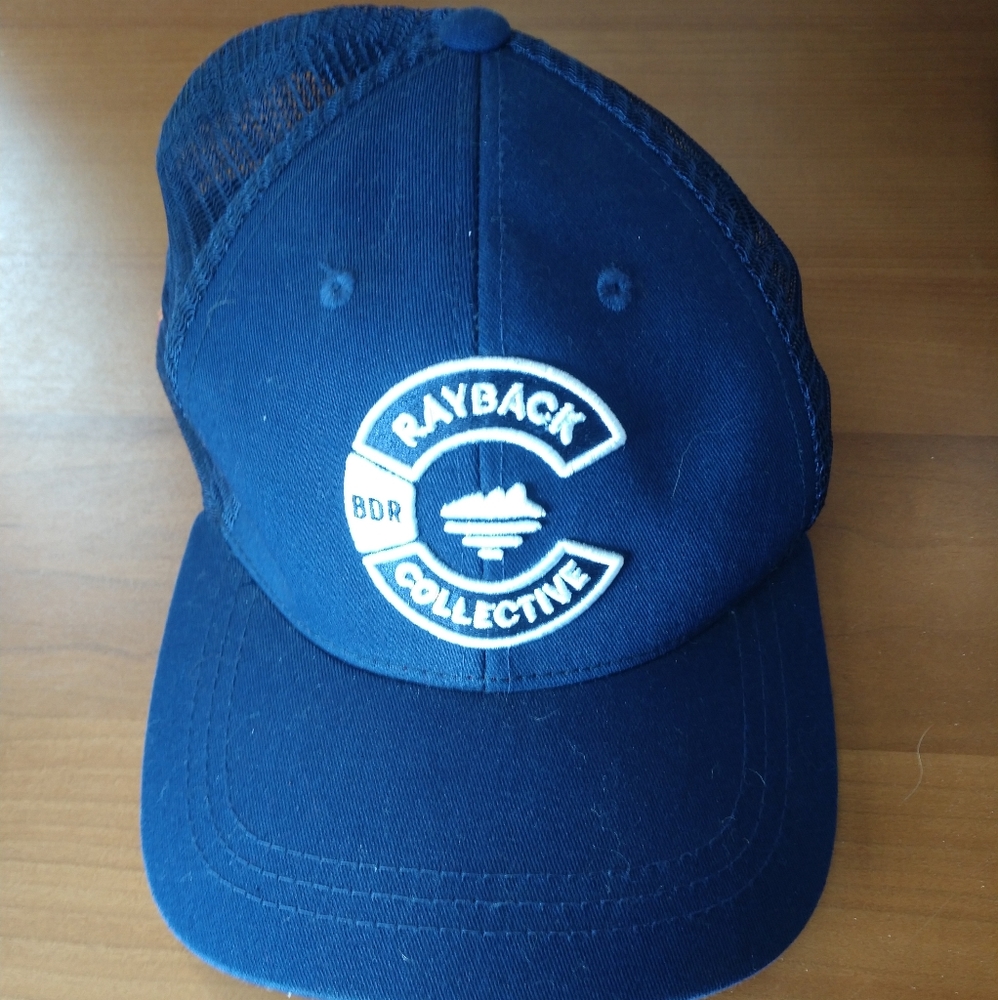 BDR Rayback Collective Snapback Adjustable Hat Blue